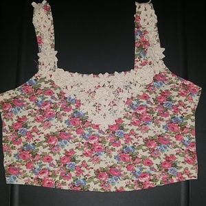 Floral Crop top